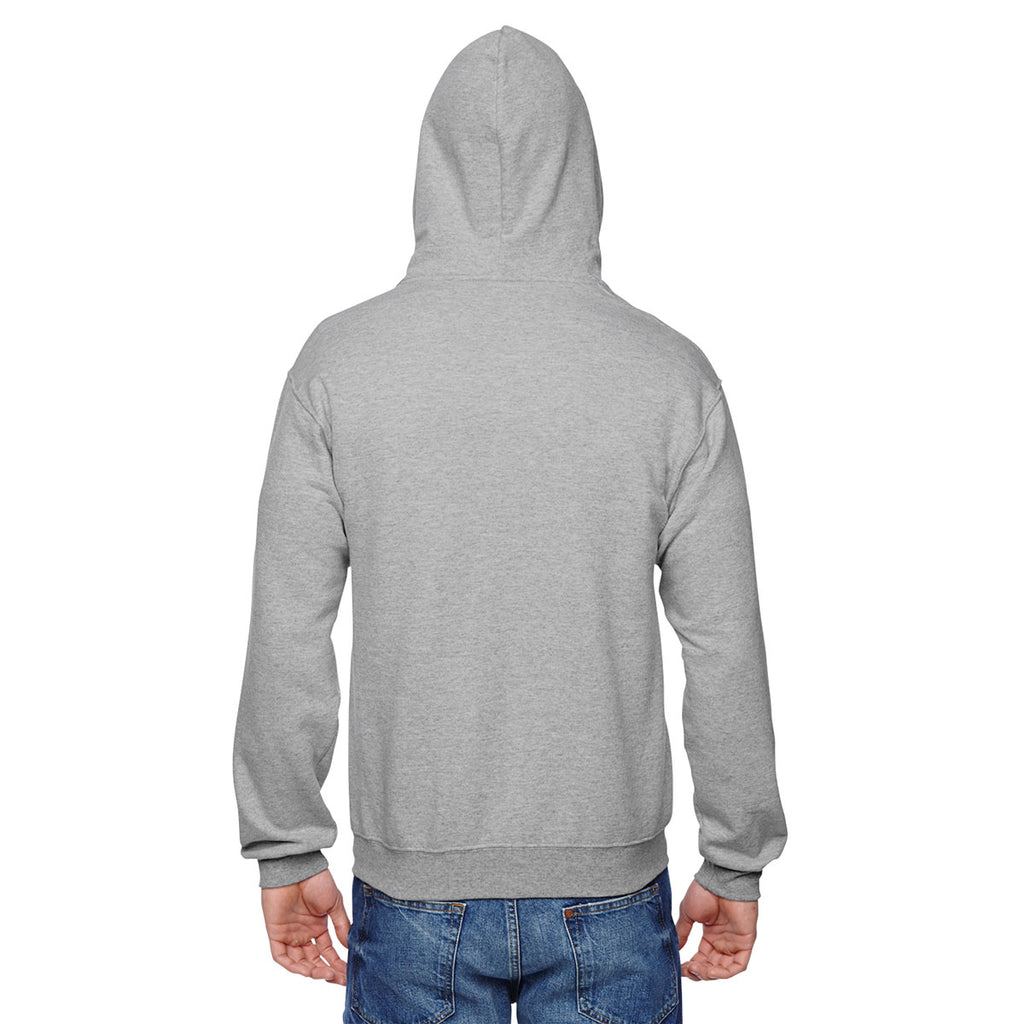 Fruit of the Loom Men's Athletic Heather 7.2 oz SofSpun Full-Zip Hooded Sweatshirt