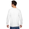 Fruit of the Loom Men's White 4.7 oz. Sofspun Jersey Long-Sleeve T-Shirt