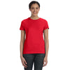 Hanes Women's Athletic Red 4.5 oz. 100% Ringspun Cotton nano-T T-Shirt