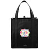 Bullet Black Grocery Tote with Antimicrobial Additive