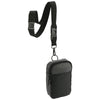 Bullet Black Grid Lanyard Crossbody Phone Pouch