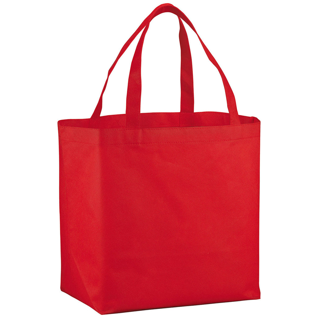 Bullet Red YaYa Budget Non-Woven Shopper Tote