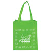 Bullet Lime Green Basic Grocery Tote