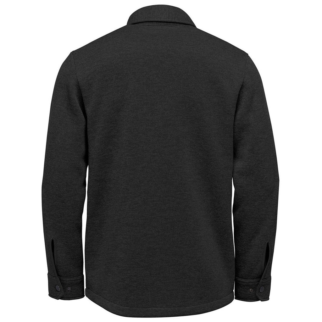 Stormtech Men's Black Heather Avalante Fleece Shirt