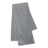 Sportsman Heather Grey Solid Knit Scarf