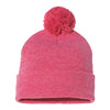 Sportsman Heather Red Pom-Pom 12