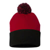 Sportsman Red/Black Pom-Pom 12