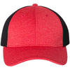 Sportsman Red/Black Shadow Tech Marled Mesh Back Cap