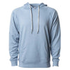 Independent Trading Co. Unisex Misty Blue Icon Lightweight Loopback Terry Hooded Pullover