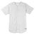 Sport-Tek Men's White PosiCharge Tough Mesh Full-Button Jersey