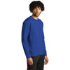 Sport-Tek Men's True Royal Sport-Wick Fleece Pullover Crew