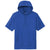 Sport-Tek Men's True Royal Sport-Wick Fleece Short Sleeve Pullover Hoodie