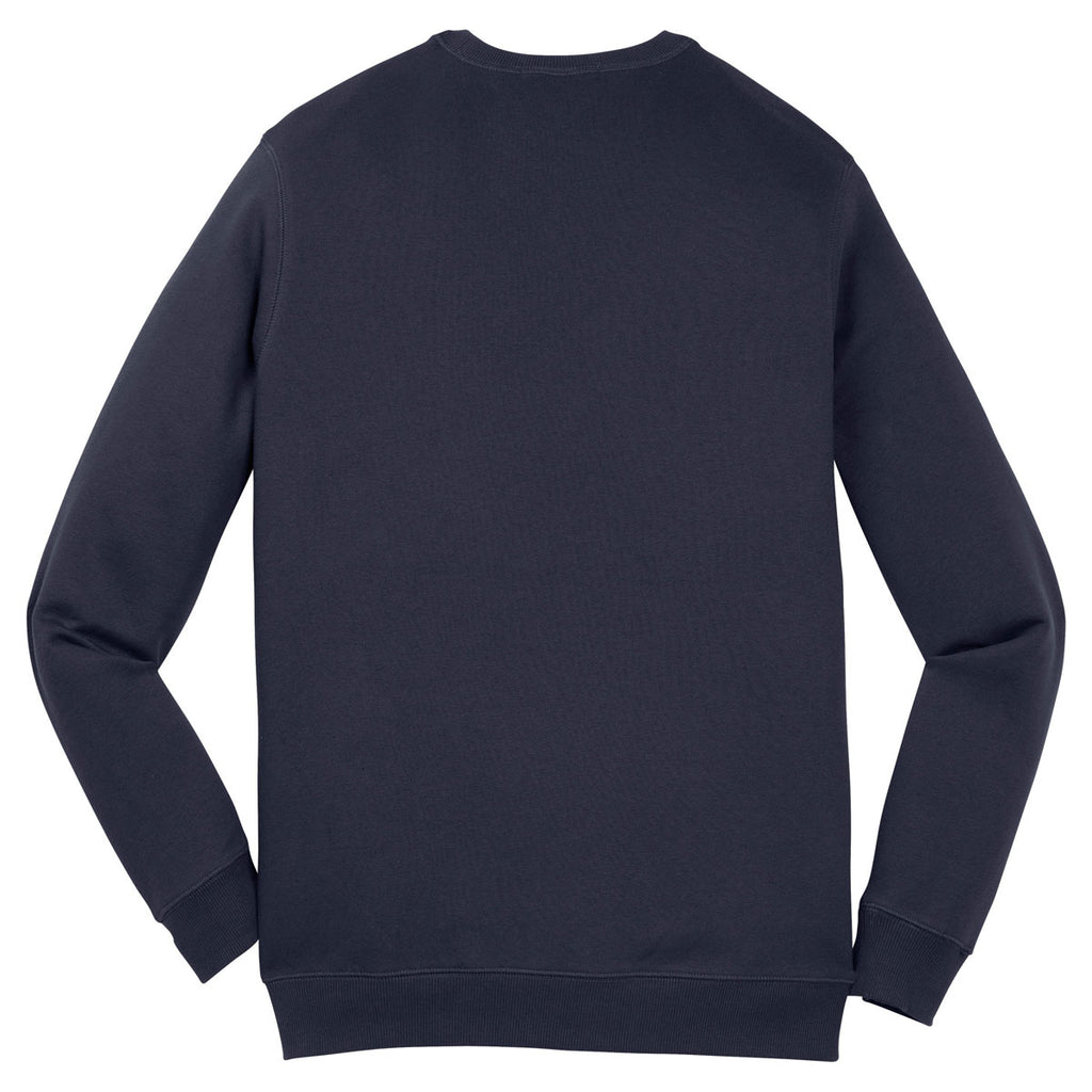 Sport-Tek Men's True Navy Crewneck Sweatshirt