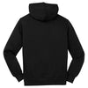 Sport-Tek Men's Black Lace Up Pullover Hooded Sweatshirt