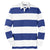 Sport-Tek Men's True Royal/White Classic Long Sleeve Rugby Polo