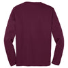 Sport-Tek Men's Maroon Long Sleeve PosiCharge Competitor Tee