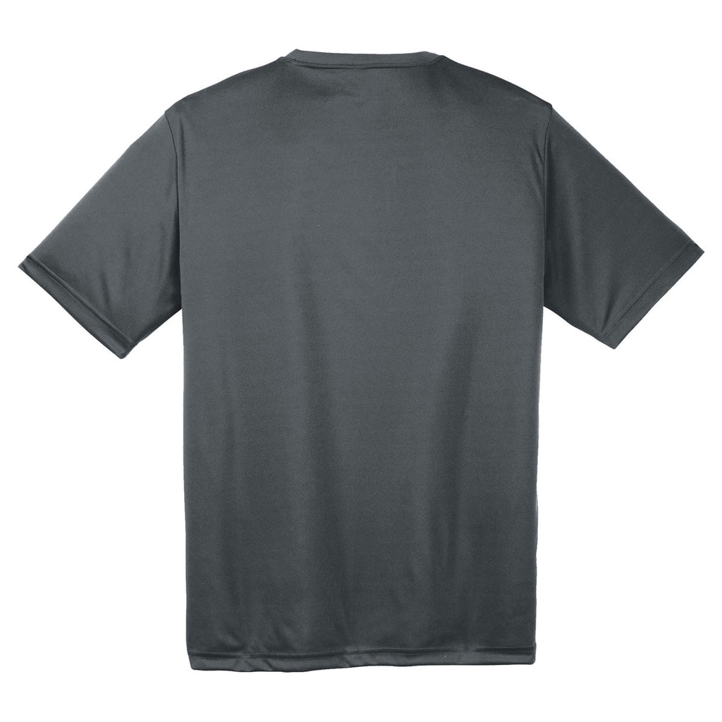 Sport-Tek Men's Iron Grey PosiCharge Competitor Tee