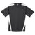 Sport-Tek Men's Iron Grey/White Colorblock PosiCharge Competitor Tee