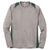 Sport-Tek Men's Vintage Heather/ Forest Green Long Sleeve Heather Colorblock Contender Tee