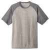 Sport-Tek Men's Vintage Grey Heather-On-Heather Contender Tee