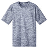 Sport-Tek Men's True Navy Electric PosiCharge Electric Heather Tee