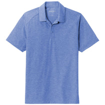 Sport-Tek Men's True Royal Heather PosiCharge Tri-Blend Wicking Polo