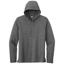 Sport-Tek Men's Dark Grey Heather Posicharge Tri-Blend Wicking Long Sleeve Hoodie