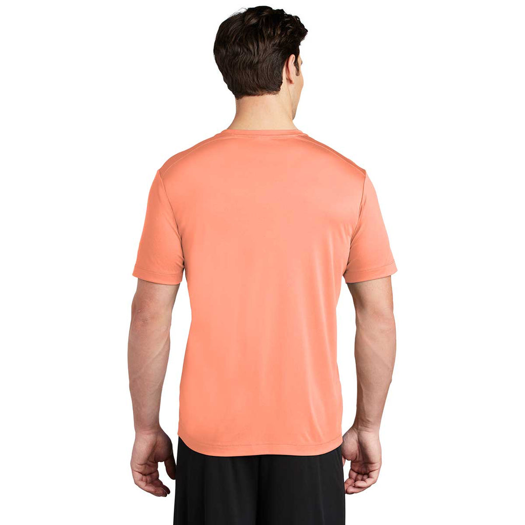 Sport-Tek Men's Soft Coral Posi-UV Pro Tee