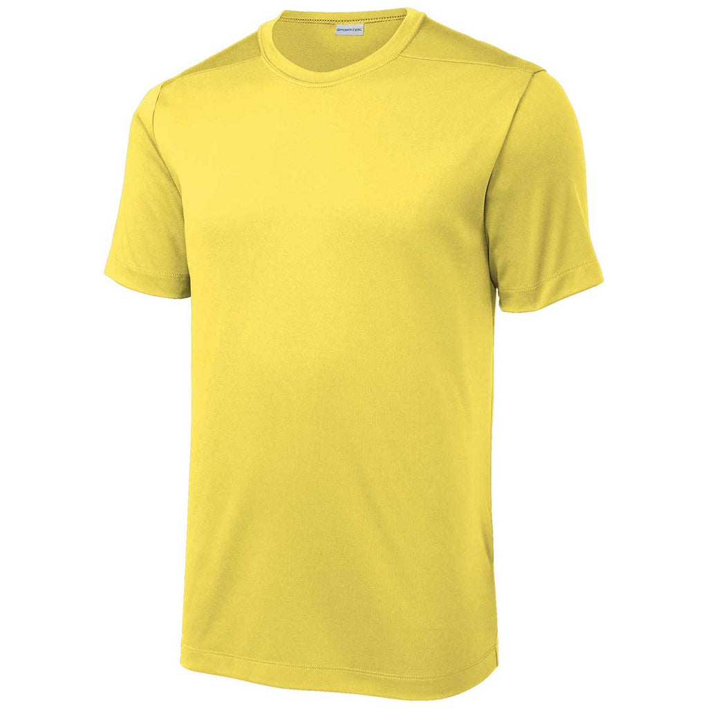 Sport-Tek Men's Yellow Posi-UV Pro Tee