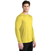 Sport-Tek Men's Yellow Posi-UV Pro Long Sleeve Tee