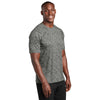 Sport-Tek Men's Grey Concrete PosiCharge Digi Camo Short Sleeve Tee