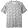 Sport-Tek Men's White PosiCharge Digi Camo Short Sleeve Tee