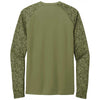 Sport-Tek Men's Olive Drab Green PosiCharge Digi Camo Long Sleeve Tee