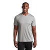 Sport-Tek Men's Light Grey Heather/Light Grey Endeavor Short Sleeve Tee