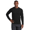 Sport-Tek Men's Black Long Sleeve Rashguard Tee