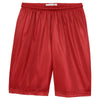 Sport-Tek Men's True Red Long PosiCharge Classic Mesh Short