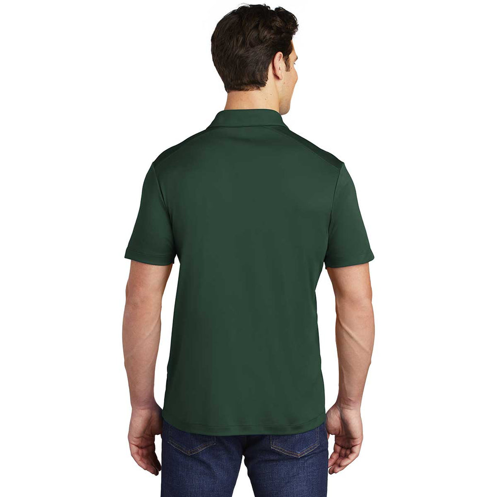 Sport-Tek Men's Forest Green Posi-UV Pro Polo