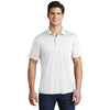 Sport-Tek Men's White Posi-UV Pro Polo