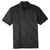 Sport-Tek Men's Black Embossed PosiCharge Tough Polo