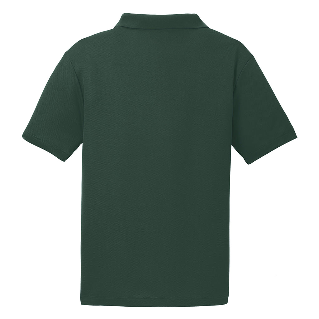 Sport-Tek Men's Dark Forest Green PosiCharge RacerMesh Polo