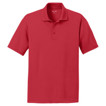Sport-Tek Men's True Red PosiCharge RacerMesh Polo