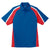 Sport-Tek Men's True Royal/True Red/White Tricolor Micropique Sport-Wick Polo