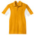 Sport-Tek Men's Gold/White Side Blocked Micropique Sport-Wick Polo