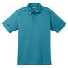 Sport-Tek Men's Tropic Blue Contrast Stitch Micropique Sport