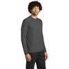 Sport-Tek Men's Graphite Heather Exchange 1.5 Long Sleeve Crew