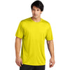 Sport-Tek Men's Neon Yellow PosiCharge Re-Compete Tee