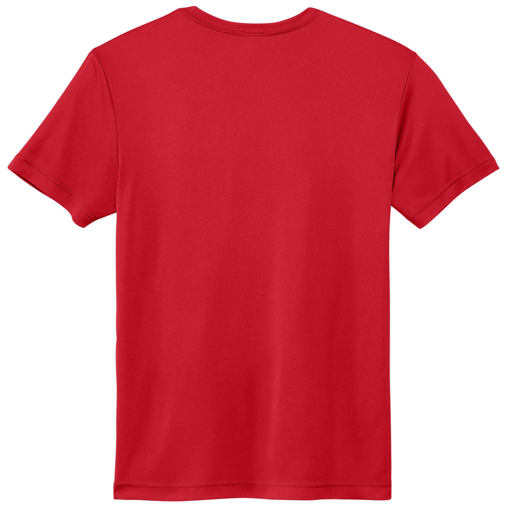 Sport-Tek Men's True Red PosiCharge Re-Compete Tee