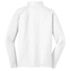 Sport-Tek Men's White Sport-Wick Stretch 1/4-Zip Pullover