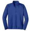 Sport-Tek Men's True Royal Sport-Wick Stretch 1/4-Zip Pullover