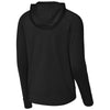 Sport-Tek Men's Black Sport-Wick Stretch 1/2-Zip Hoodie